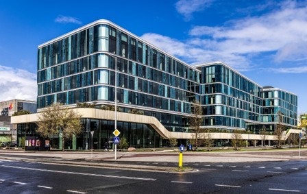 Kantoorgebouw Mediavaert van DPG Media in Amsterdam